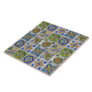 Große Keramik Ziegelstein sizilianischen Stil "siz Fliese