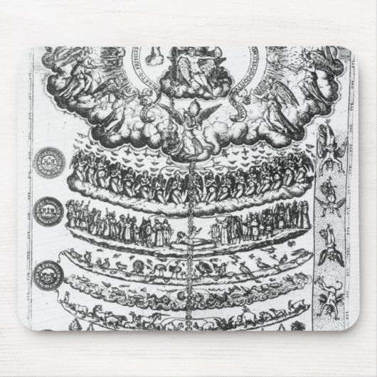 Große Kette des Seins von 'Retorica Christiana Mousepad (Vorne)