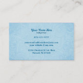 Große Kinderbetreuungs-Visitenkarten Visitenkarte (Rückseite)