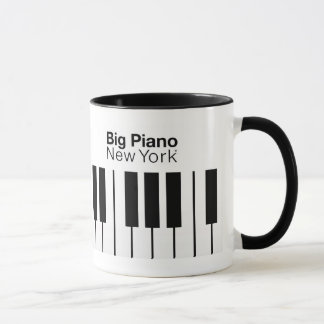 Große Klavier-Ikone von New York Tasse