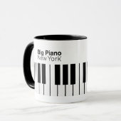 Große Klavier-Ikone von New York Tasse (Vorderseite Links)