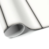 Große Klaviertastatur auf Papierrolle (schwarz) Geschenkpapier (Rolleneckpunkt)