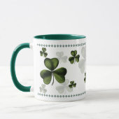 Große Kleeblatt-Tasse Tasse (Links)
