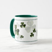 Große Kleeblatt-Tasse Tasse (Vorderseite Links)