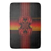 Große kleine Streifen mit Bogen Badematte (Vorderseite Vertikal)