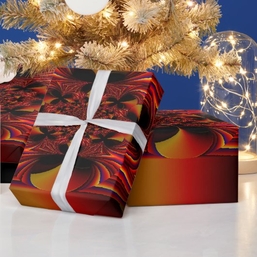 Große kleine Streifen mit Bogen Geschenkpapier (Feiertage)