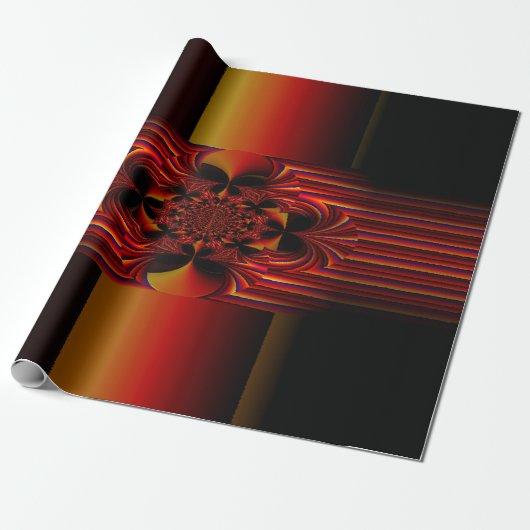 Große kleine Streifen mit Bogen Geschenkpapier (Ungerollt)