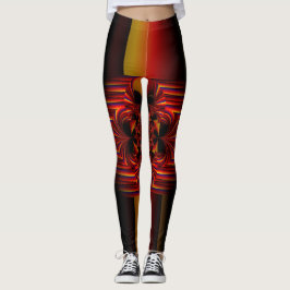 Große kleine Streifen mit Bogen Leggings