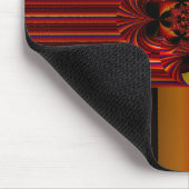 Große kleine Streifen mit Bogen Mousepad (Ecke)