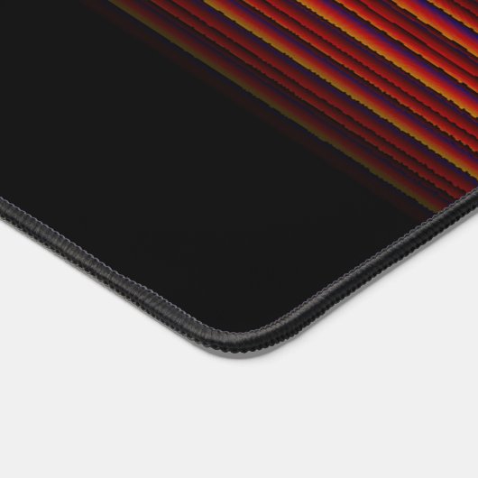 Große kleine Streifen mit Bogen Schreibtischunterlage (Ecke)