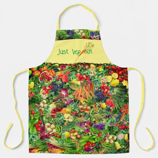 (Große) Koch-Cookout-Gemüse Schürze (Vorderseite)