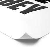 Große Kommission Mathew 28 (v1) Poster (Ecke)