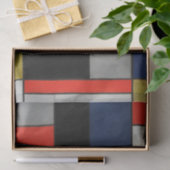 Große Komposition von Piet Mondrian Seidenpapier (Geschenk)
