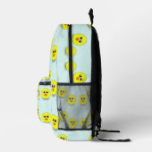 Große Kopfkröte blau Bedruckter Rucksack (Rechts)