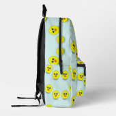 Große Kopfkröte blau Bedruckter Rucksack (Links)