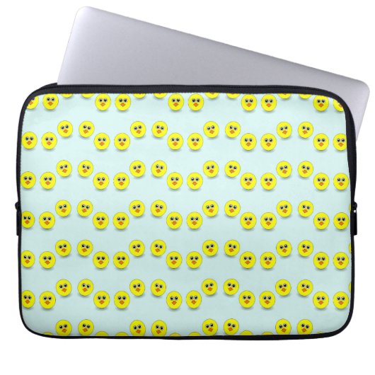Große Kopfkröte blau Laptopschutzhülle (Vorderseite)