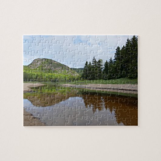 Große Kopfreflexion am Sandstrand Puzzle (Horizontal)