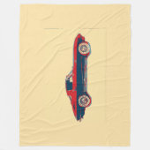 Große Korvette-Decke Fleecedecke (Vorderseite)