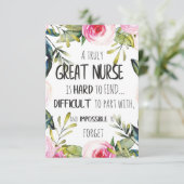 Große Krankenanerkennung Danke, dass du Geschenk V (Stehend Vorderseite)