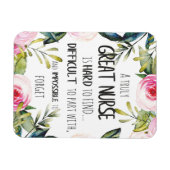 Große Krankenanerkennung Danke, dass du Geschenk V Magnet (Horizontal)