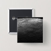 Große Krater auf dem Planeten Merkur Button (Vorne & Hinten)