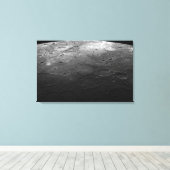 Große Krater auf dem Planeten Merkur Leinwanddruck (Insitu (Holzboden))