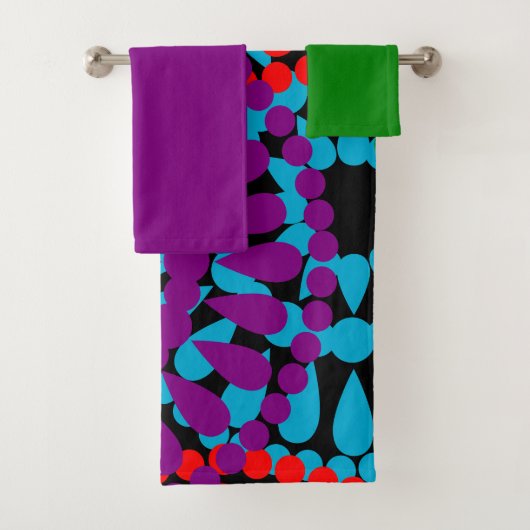 Große Kreise Badehandtuch-Set Badhandtuch Set (Insitu)