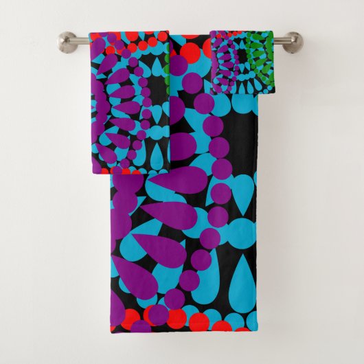 Große Kreise Badhandtuch Set (Insitu)