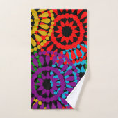 Große Kreise Badhandtuch Set (Handtuch)