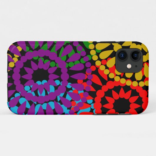 Große Kreise Case-Mate iPhone Hülle (Rückseite (Horizontal))