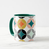 Große Kreise des modernen Mitteljahrs wiederholen  Tasse (Vorderseite Links)