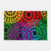 Große Kreise Fußmatte (Vorderseite)