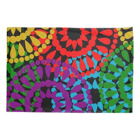 Große Kreise Kissenbezug (Rückseite)