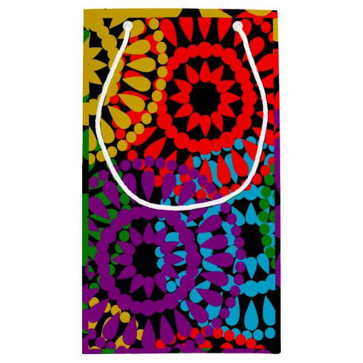 Große Kreise Kleine Geschenktüte (Rückseite)