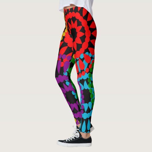 Große Kreise Leggings (Links)