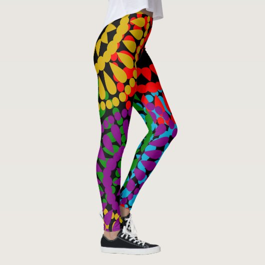 Große Kreise Leggings (Rechts)