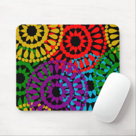 Große Kreise Mousepad