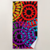 Große Kreise Strandtuch (Vorderseite)