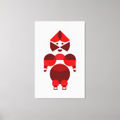 Große Kriegerin Leinwanddruck (Vorderseite)