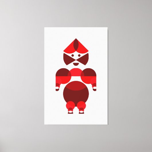 Große Kriegerin Leinwanddruck (Vorderseite)