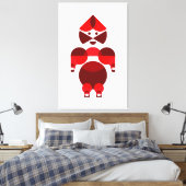 Große Kriegerin Leinwanddruck (Insitu (Schlafzimmer))