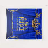 Große Kronendusche im Hintergrund Wandteppich (Vorderseite (Horizontal))