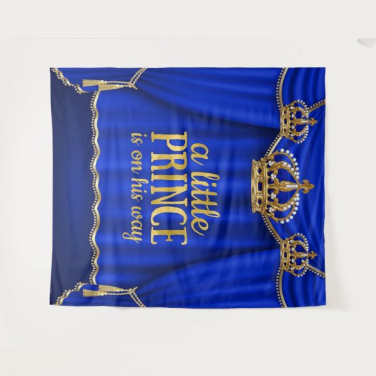 Große Kronendusche im Hintergrund Wandteppich (Vorderseite (Horizontal))