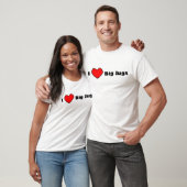 Große Krüge I <3 T-Shirt (Unisex)