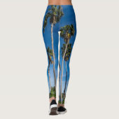 Große Krümmungspalmen Leggings (Rückseite)