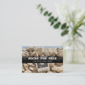 Große Landschaftsgesteine für den Verkauf von Unte Visitenkarte (Stehend Vorderseite)