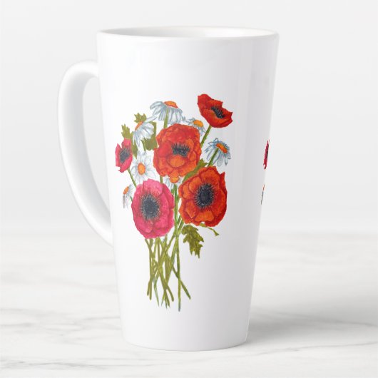 Große Latte Cup Milchtasse (Linke Ecke)