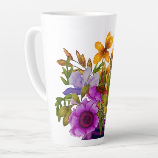 Große Latte Cup Milchtasse (Linke Ecke)