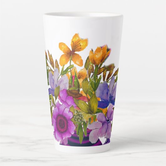 Große Latte Cup Milchtasse (Vorderseite)