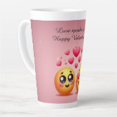 Große Latte-Liebe Milchtasse (Linke Ecke)